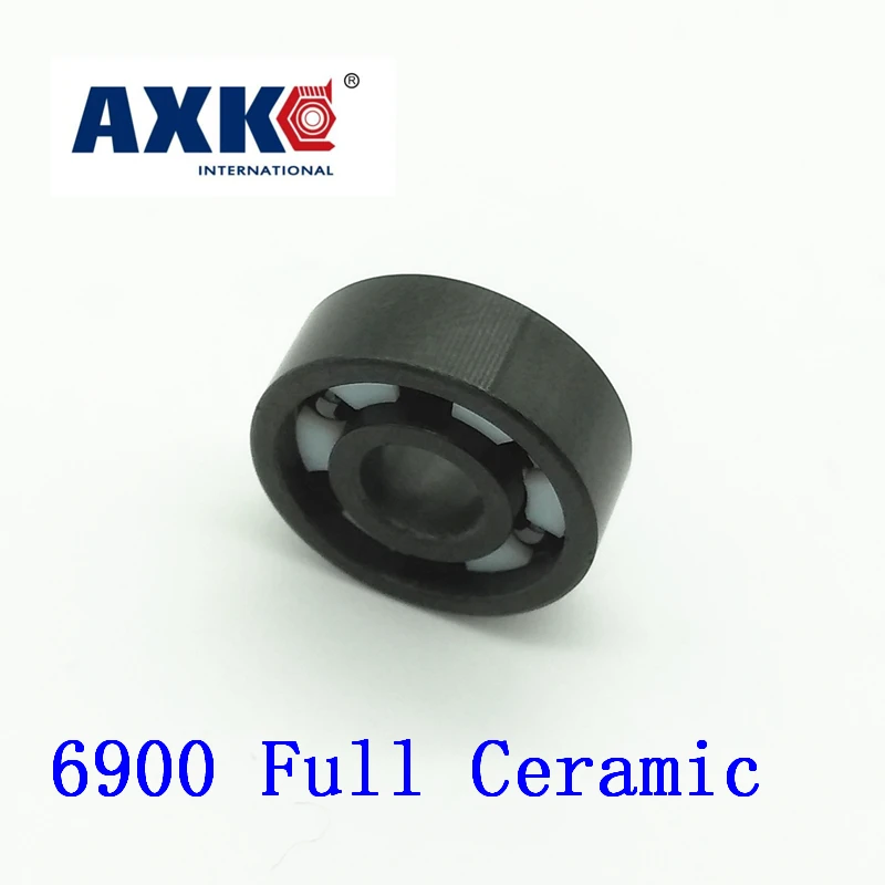 

2023 New Arrival Real Axk 6900 Full Ceramic Bearing ( 1 Pc ) 10*22*6 Mm Si3n4 Material 6900ce All Silicon Nitride Ball Bearings