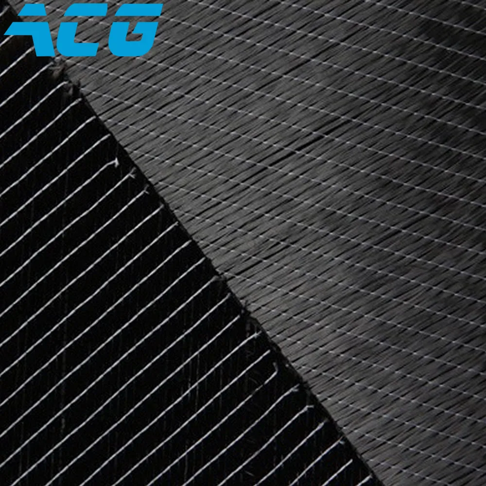 10m/Lot +/-45 Degree 300g Biaxial Carbon Fiber Cloth Fabric