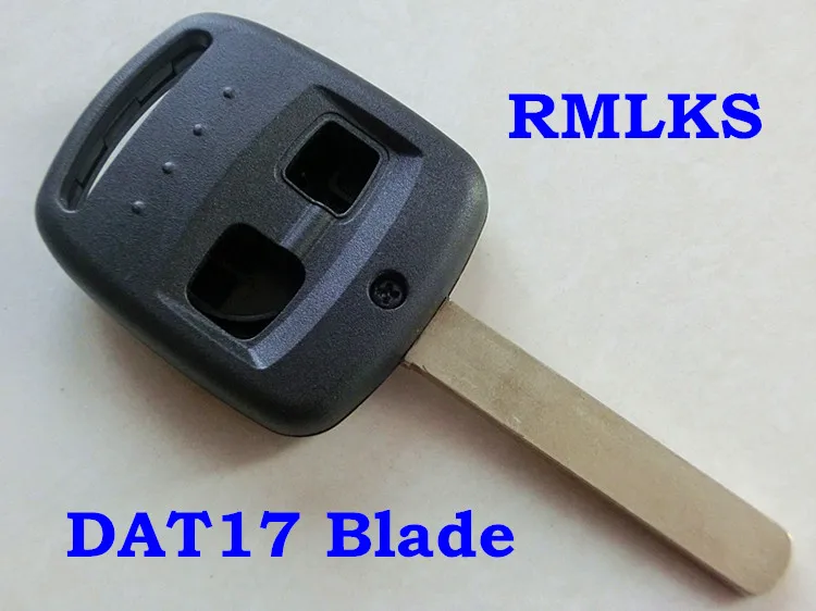 RMLKS Eplacement Shell Remote Key Case Keyless Entry Fob For Subaru Outback Legacy Forester 2000-2002 Uncut NSN14 DAT17 Blade