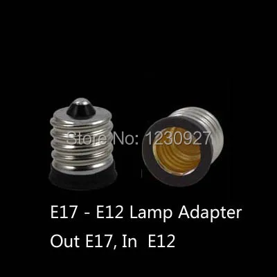 E17 to E12 socket adapter led lighting lamp holder converter