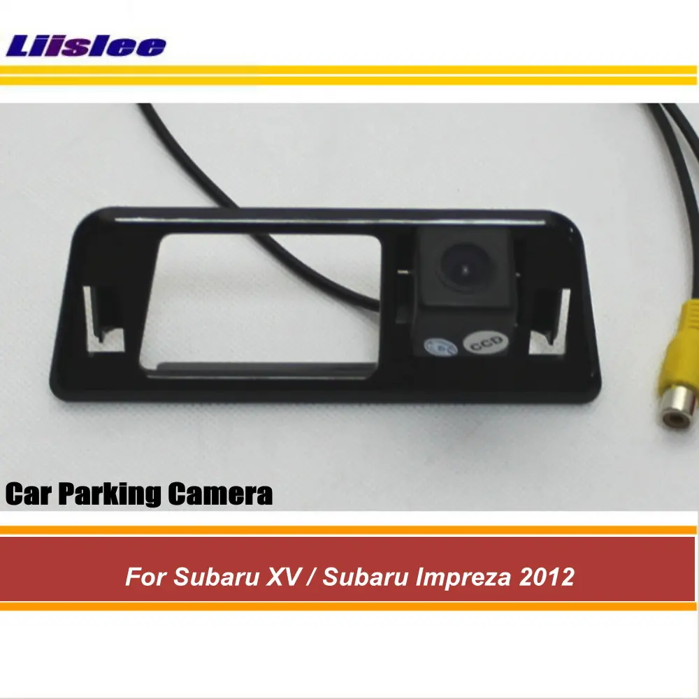 For Subaru XV/Impreza 2012 Auto Back Door Trunk Handle Parking Rear Camera Integrated Car HD SONY CCD III CAM Accessories