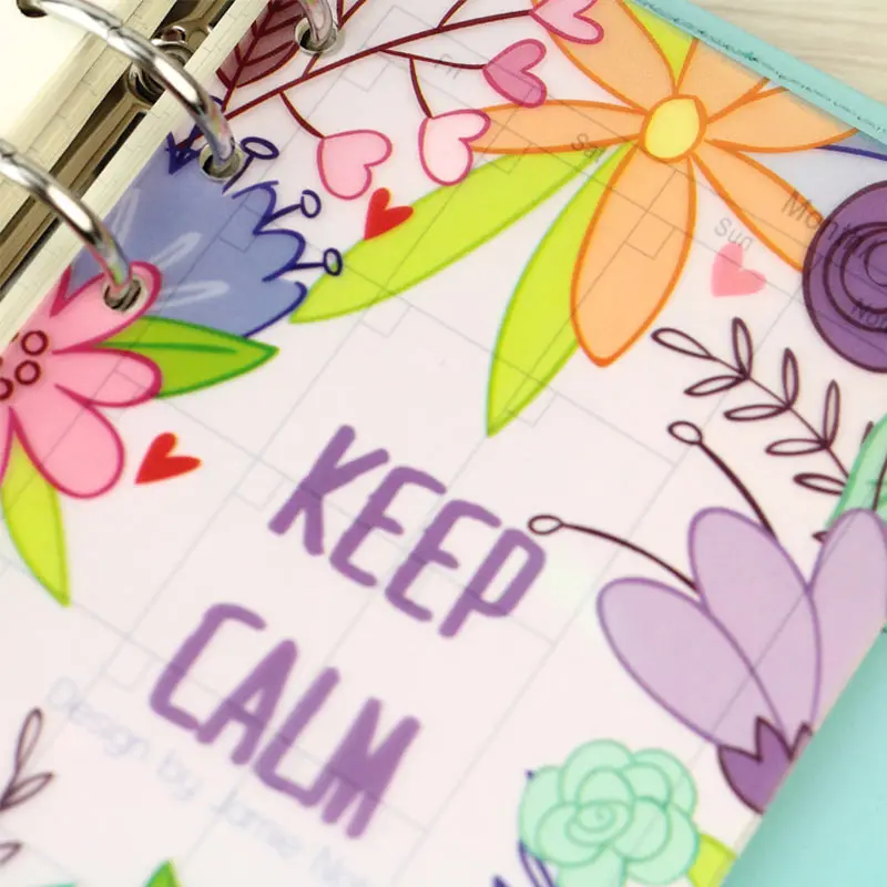 Yiwi 5pcs /lot A5 A6 Original Kawaii Spiral Notebook Divider Cute Fine Organizer Separator Pages Office School Stationery Index