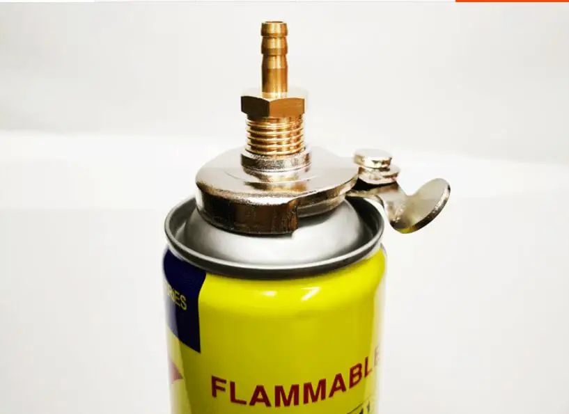 Fire gas quick joint  Butane lighter gas bottle opener Fast Joint of Universal Acetylene Gas Open Valve