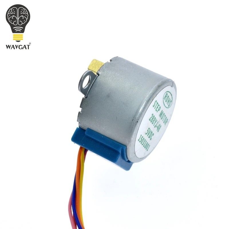 ULN2003 5V 4-phase 5-wire stepper motor gear motor 28BYJ-48-5V,Micro Mini Electric Step Motor for PIC 51 AVR