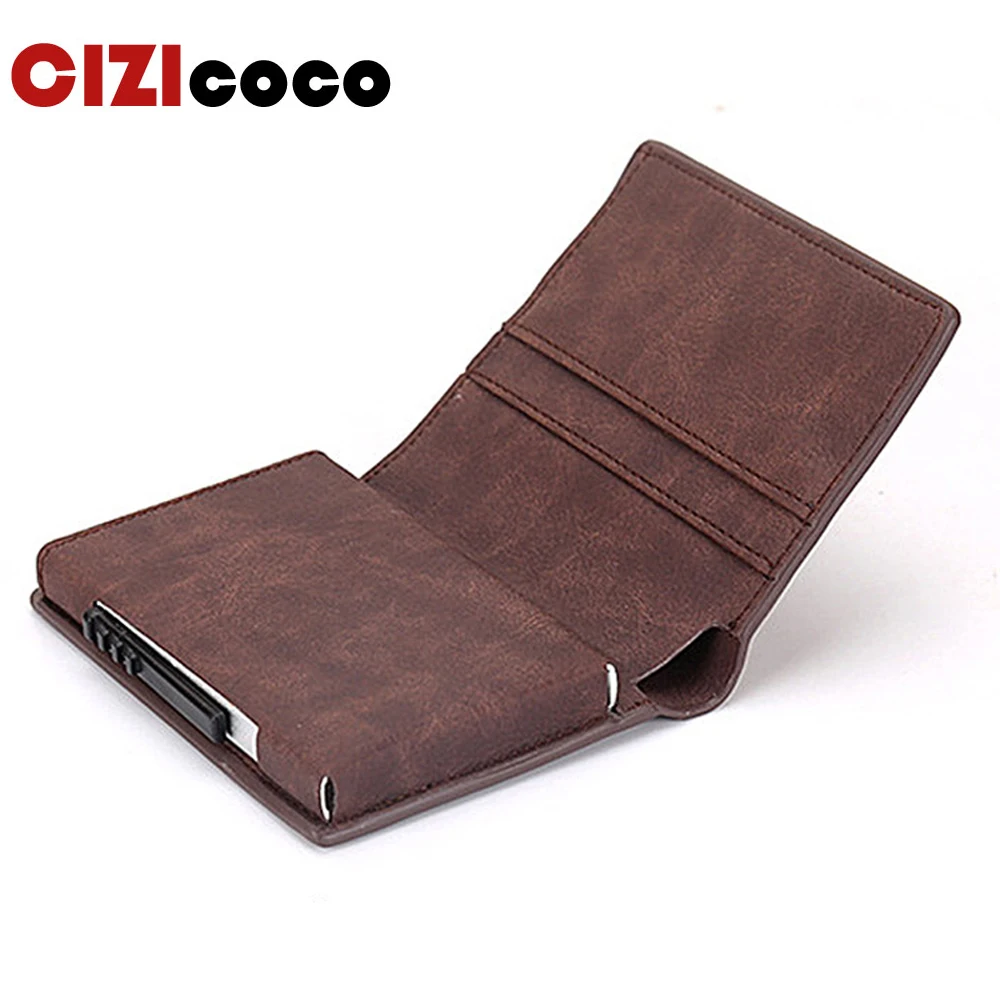 Fashion Card Holder Aluminium Credit Card Holder Men Women Metal Wallet for Card ID Holders Business Card Package RFID Protector