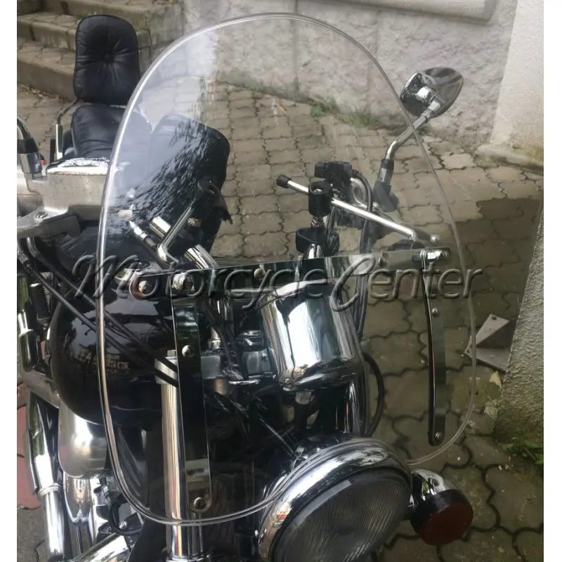 Clear Windscreen Windshield For 1969-2018 Suzuki Boulevard C50 C90 M50 M90 S40 S50 S83 Intruder 1400 1500 700 800 Marauder GZ250