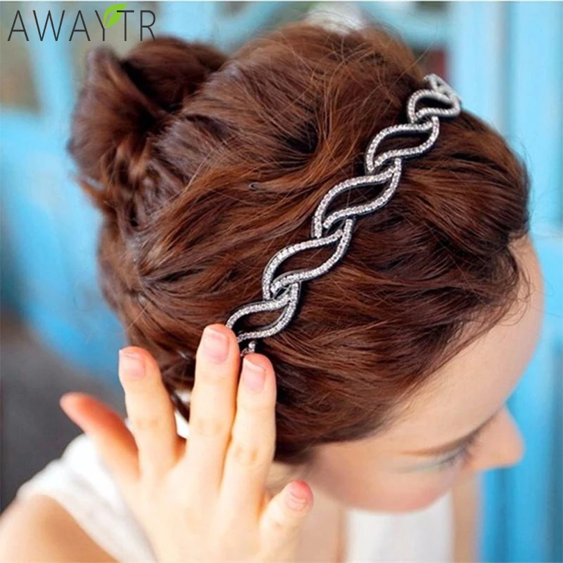 แฟชั่น Twist ใบฟันที่มีสีสัน Bezel Hairbands หญิงผม Hoop Headband คงที่ Headwear สำหรับผมผู้หญิงอุปกรณ์เสริม