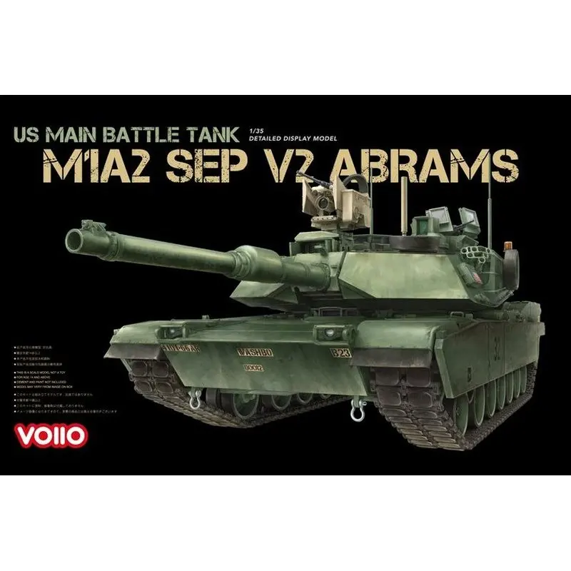 VOIIO 01101 1/35 U.S. Main Battle Tank M1A2 SEP V2 Abrams - Scale Model Kit