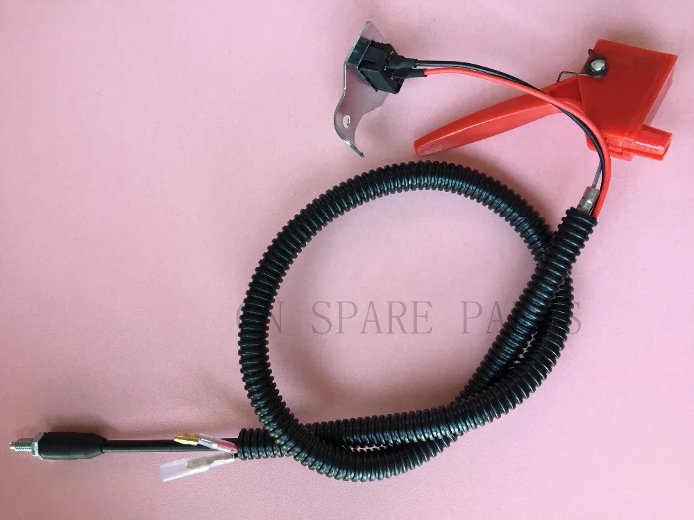 

Lawnmower Handle bar throttle cable For control garden Auger Drill Lawn Mower Hedge Trimmer Grass Cutter