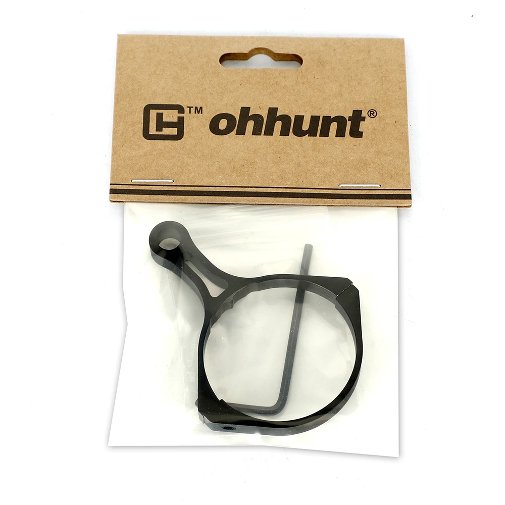 Ohhunt caccia Switch View Throw Lever Scope Mount 44mm 45mm Tube Dia. Anello di regolazione dell\'ingrandimento per cannocchiale