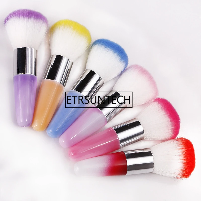 

New Colorful Nail Tools Legal Brush Remove Dust Powder For Acrylic Nails And Nail Art Dust Cleaner Nail Brush F1652