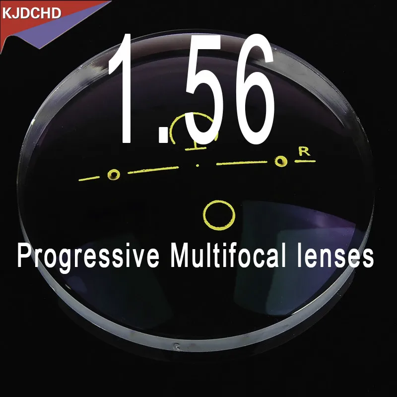 

1.56 Index free form Multifcoal Interior Progressive Glasses Lenses Prescription See Far Long and See Near Visions comfortable