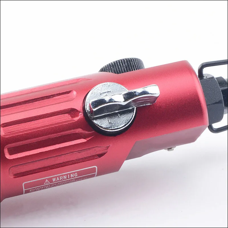 Industry Strength Type Air Screwdriver Pneumatic Bit Tool High Torque Low Weight Small Size Reverse Switch Solid Design