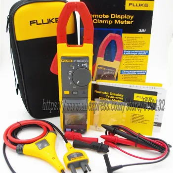 FLUKE 381 Remote Display True RMS AC/DC 2500A AC Clamp Meter with iFlex