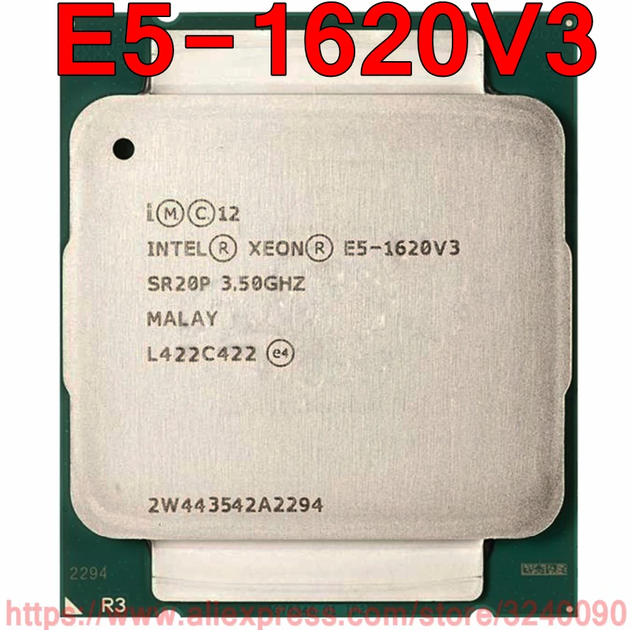 

Intel Xeon CPU E5-1620V3 SR20P 3.50GHz 4-Cores 10M LGA2011-3 E5-1620 V3 processor E5 1620V3 free shipping E5 1620 V3