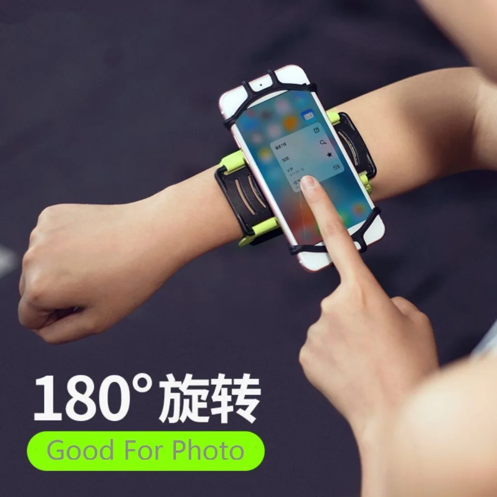 SzBlaZe Professional Rotatable Running Bag Wrist Band Arm cell phones Holder Sport pocket accessories For Gym Fitness Jogging