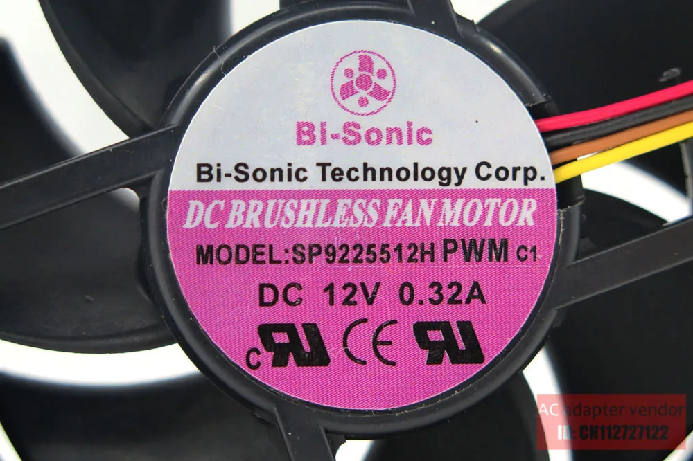 BI-SONIC 9025 SP922512H PWM 12V 0.32A 2 سلك 4 سلك مروحة تبريد