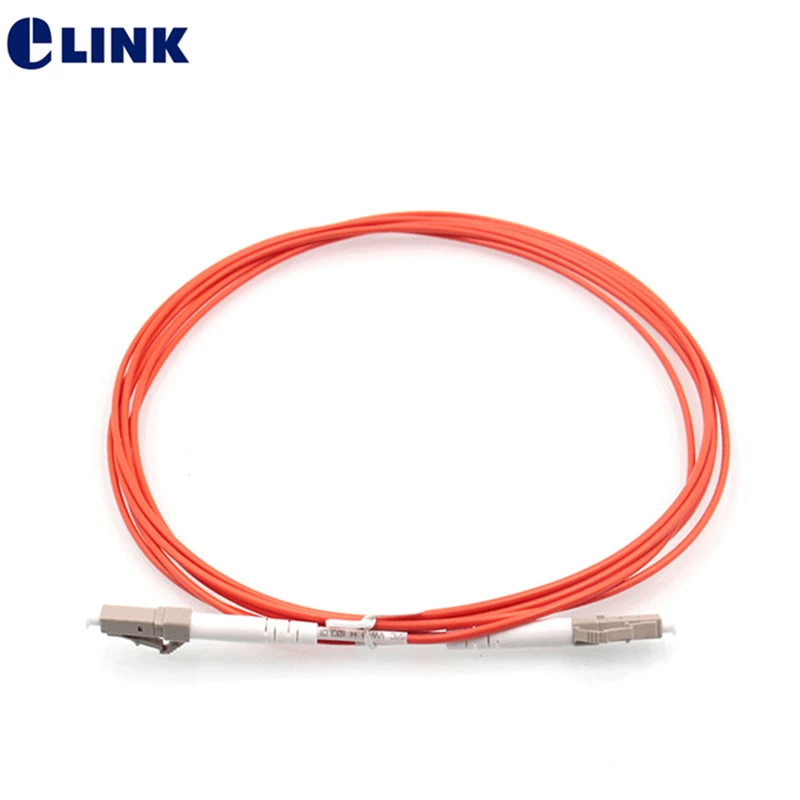 20 stücke LC ZU LC faser patchkabel simplex Multimode 2,0mm 50/125um kabel optische faser jumper keramik ferrule freies verschiffen ELINK