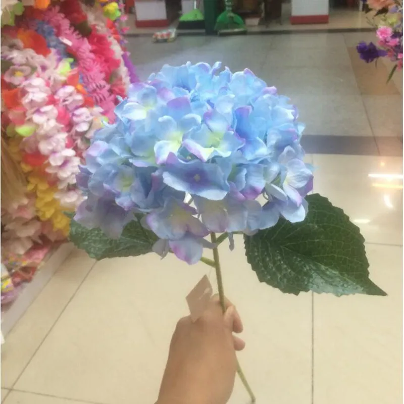 

Artificial Flower 80cm/31.5" Fake Silk Hydrangeas 6 Colors for Wedding Centerpieces Home Party Decorative Flowers