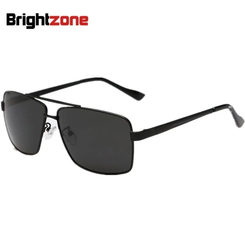 Lunettes de soleil polarisées pour hommes, pour Golf, conduite, pêche, marque de styliste, avec boîte, verres polarisés HD, monture en alliage, 8712