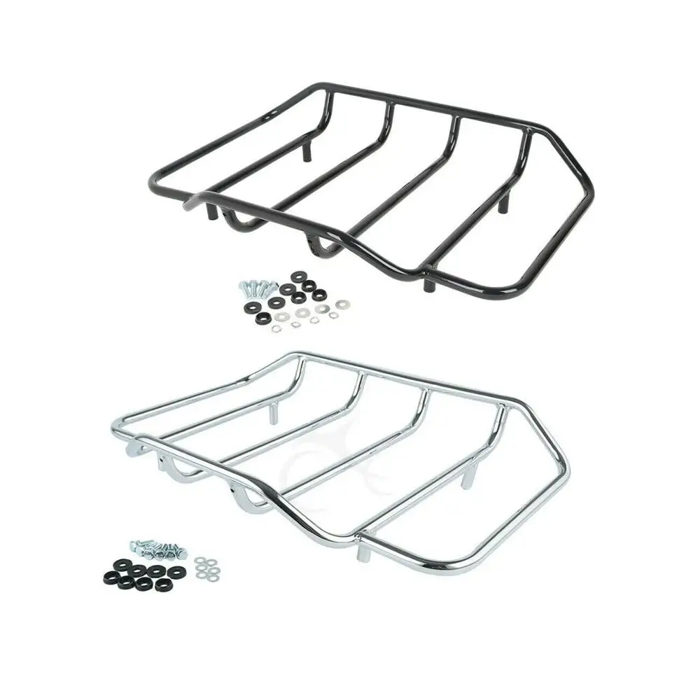 

Motorcycle Trunk Luggage Top Rack For Harley Touring Tour Pak Road King Street Electra Glide Ultra Limited 1984-2022 2019 2014