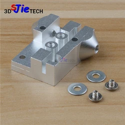 3pcs 3D aluminum alloy delta for Reprap for Kossel slide M3 M4 tackle bore distance 20x20mm moving block for closed loop Belt