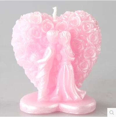 

Wedding bride and groom candle molds,sugar craft tools,chocolate moulds,bakeware, rose heart silicone mold soap,candle moulds