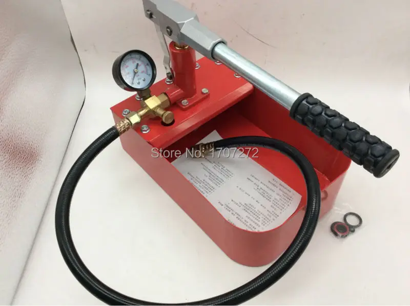 

Hand movement 7.0mpa vacuum water pump for Water pressure test pipe leak hunting