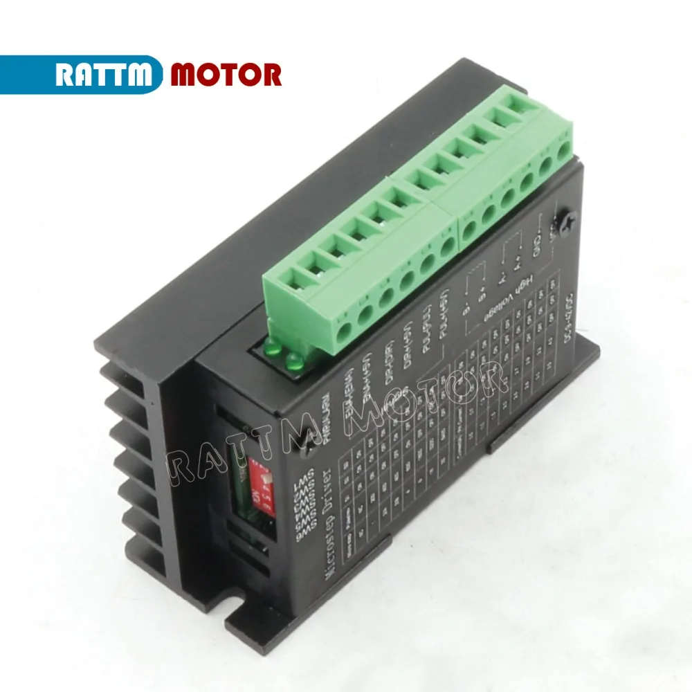 EU shipping  3pcs CNC TB6600 stepper motor Driver Controller 4A 9~42V TTL 16 Micro-Step for 42/57/86 stepper motor servo motor