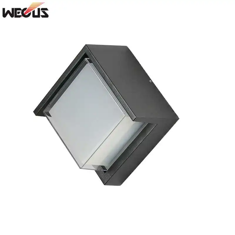 12W LED Wall Light Porch Lights Modern Waterproof Ip55 For Bathroom Garden Outdoor Lighting Decoration Aluminum Wall Lamp