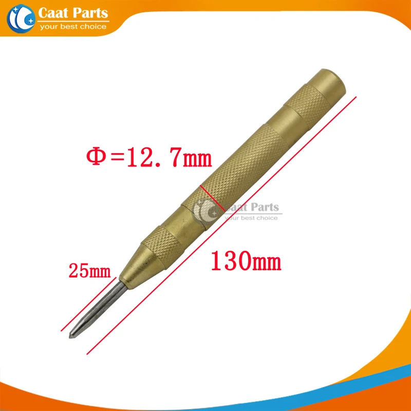 5 Inch Automatic Center Pin Punch Spring Loaded Marking Starting Holes Tool, High-quality!