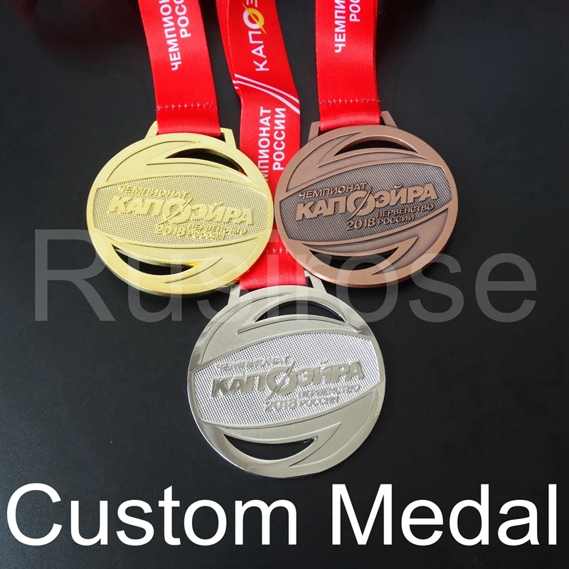 Personality Medal of Honor, Customized Medal, Gold, Silver and Copper Tri-color Medal Customization