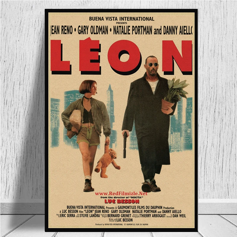 LAITANG Leon, póster de película Vintage profesional, póster Retro, decoración de Pared, decoración del hogar
