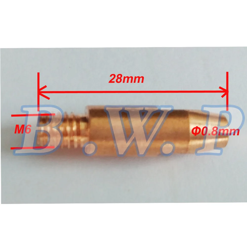 Contact Tips Holder Nozzles Consumables Kit For MB 25AK MIG Welding Torch M6*28*0.8, 17pcs