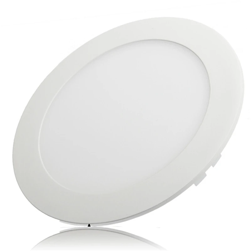 Embedded LED Panel Light 3W 4W 6W 9W 12W 15W 25W Driver Included 85-265V Recessed Ceiling Panel Lamps for indoor Lighting