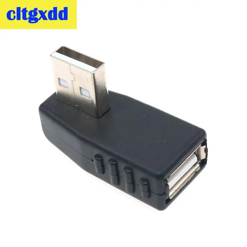 Cltgxdd connettore adattatore maschio femmina sinistro/destro/inferiore/sopra l'angolo 90/180 gradi USB 2.0 A per presa di conversione PC portatile