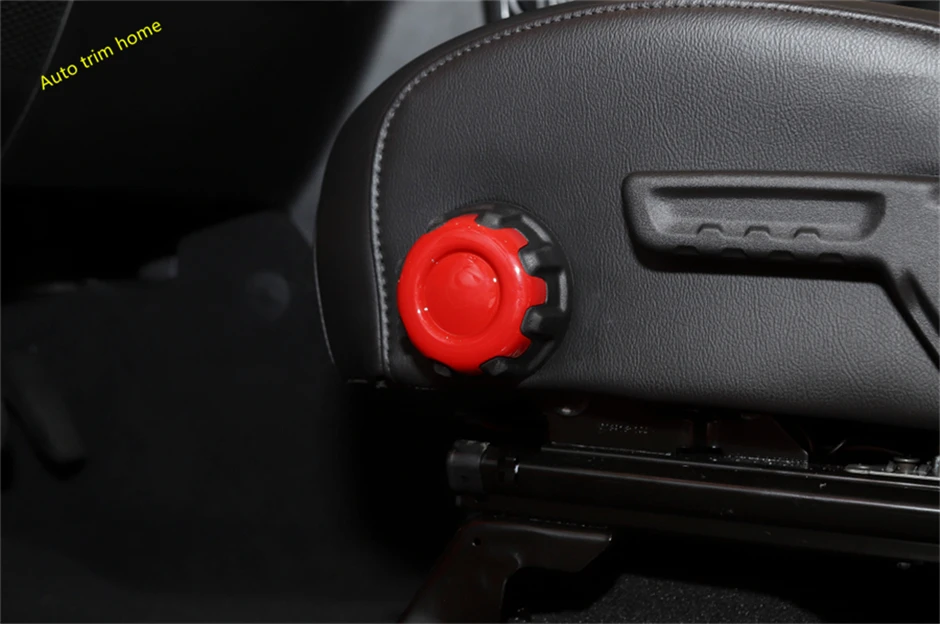 

Seat Adjust Knob Button Decoration Frame Cover Trim Fit For Jeep Wrangler JL 2018 - 2022 Interior Accessories