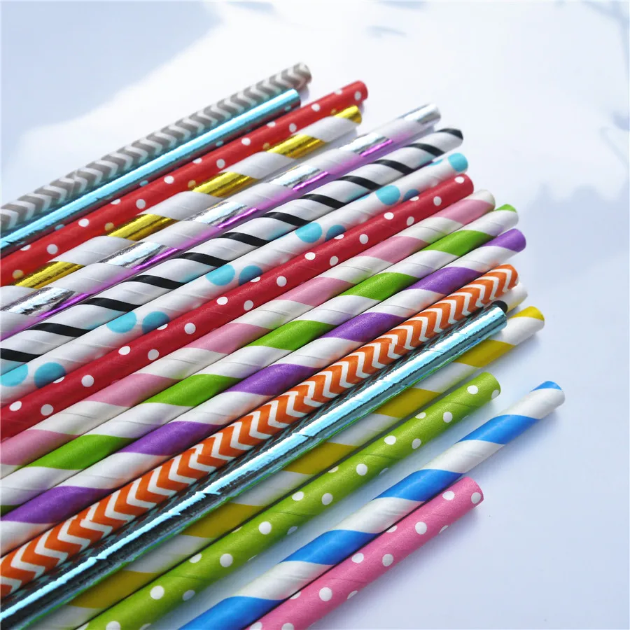 paper straws 7.75