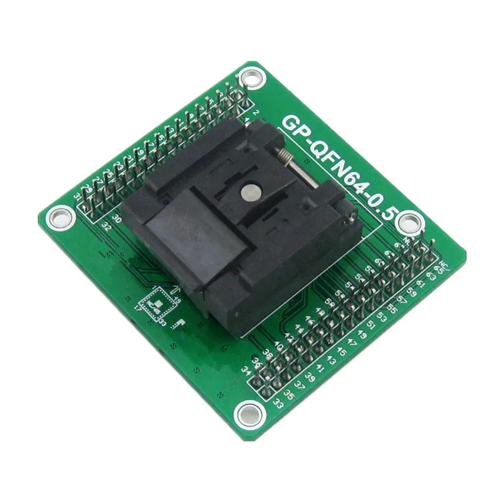 

Universal Programming Block MLF64 QFN64 Universal Test socket pitch 0.5mm Programming tester