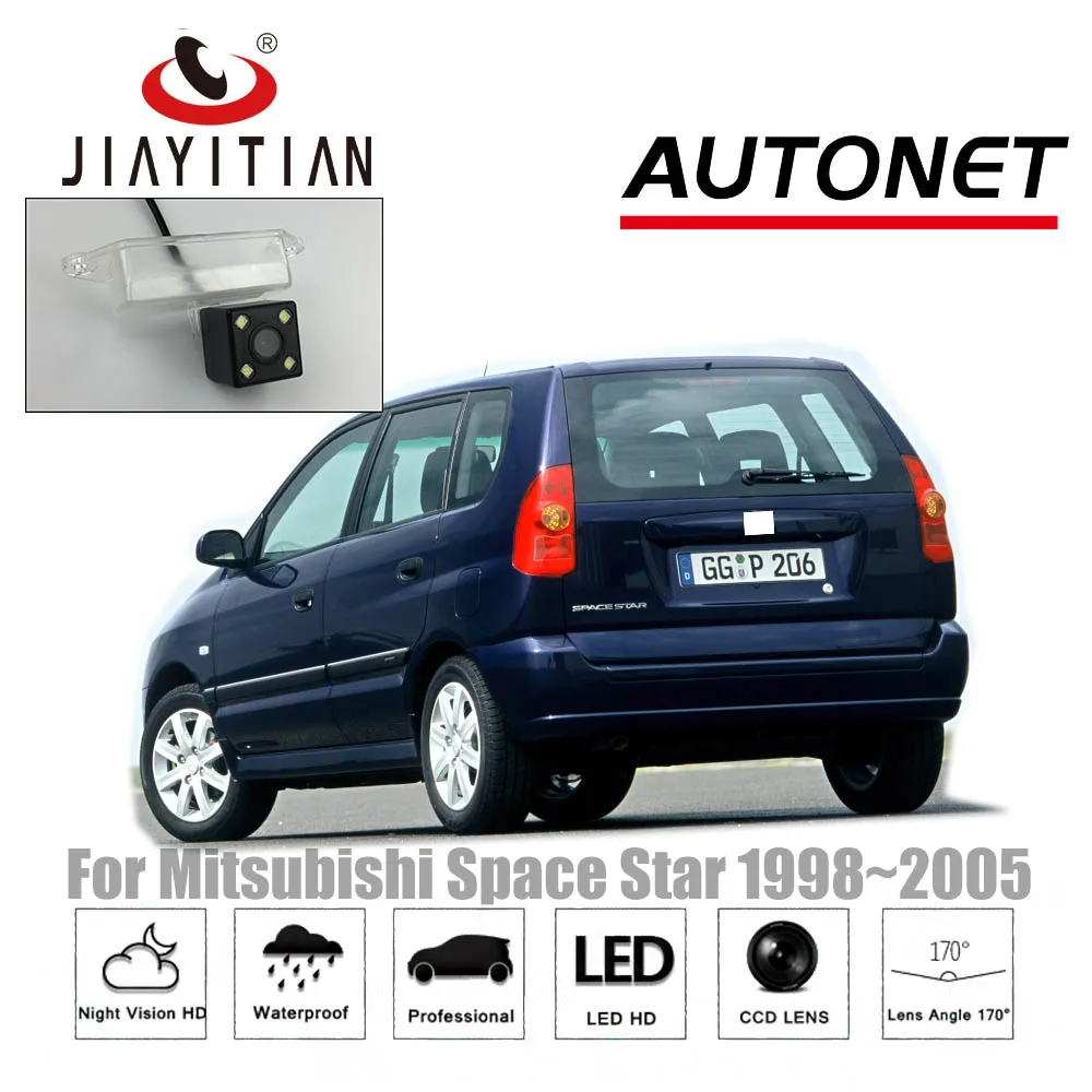 

JiaYiTian Rear Camera For Mitsubishi Space Star 1998 2003 2005 2004 CCD Night Vision backup camera license plate camera reverse