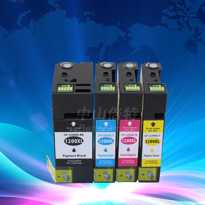 INK WAY 3 Black PGI-1200XL PGI1200 Pigment Ink Cartridges For Canon MAXIFY MB2020 MB2320