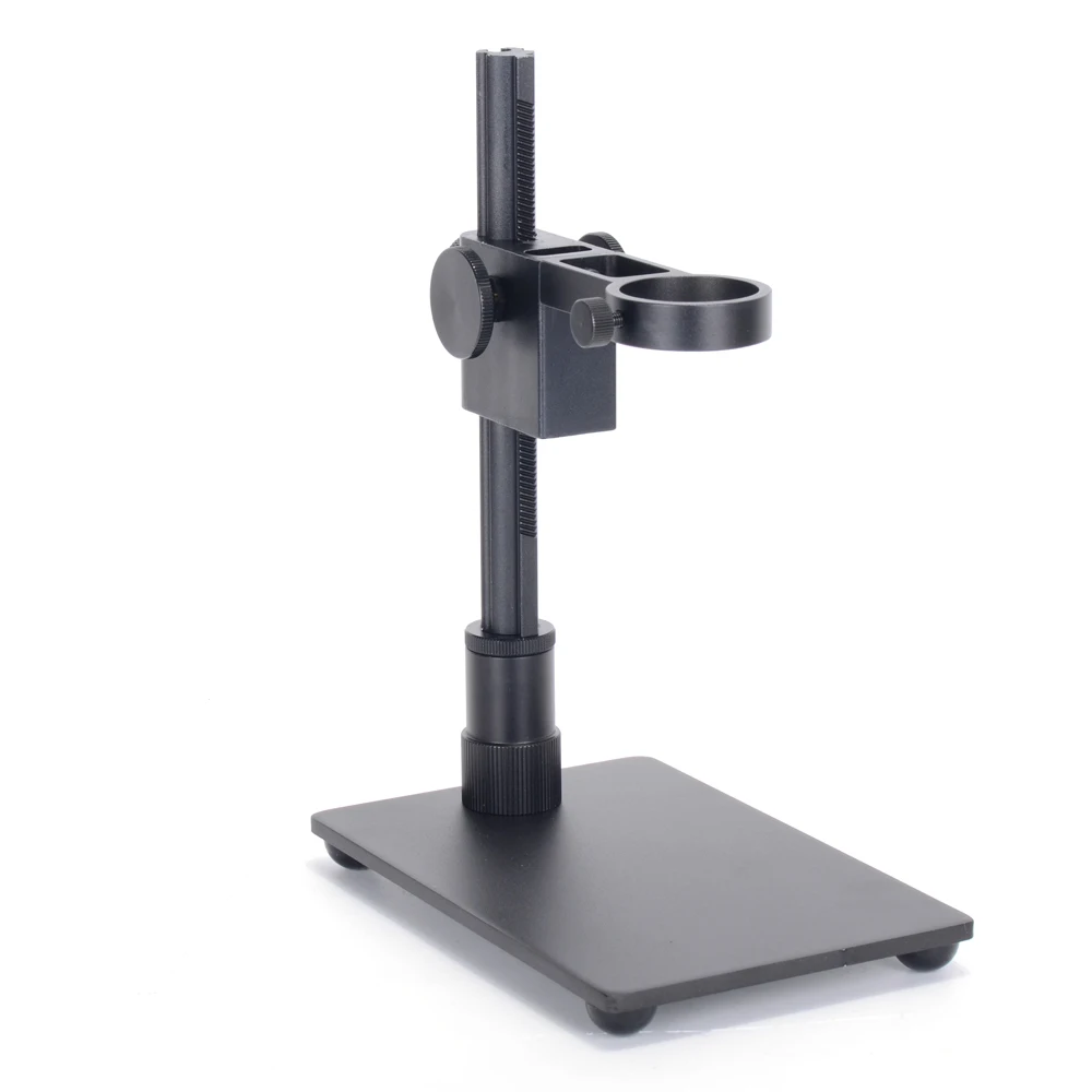 HAYEAR Portable Aluminum Alloy Arm USB Microscope Stand Holder Bracket Mini Foothold Table Frame For Microscope Repair Soldering