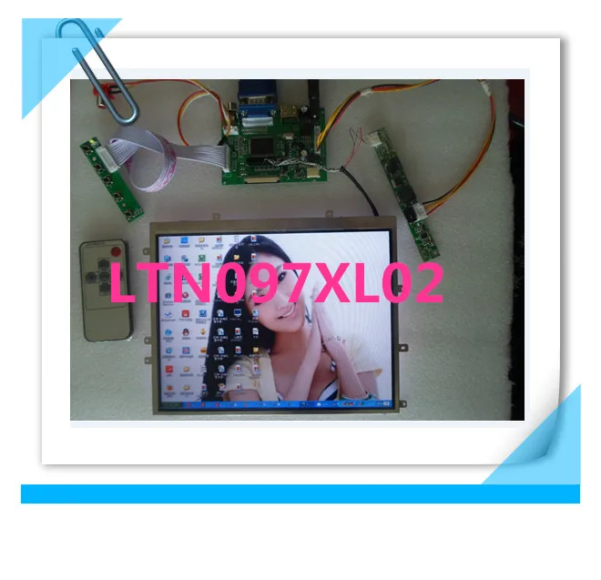 LTN097XL02 9.7 inch 1024*768 On-board DYI kits HDMI+2AV+VGA+Rear View Driver Board+audio output