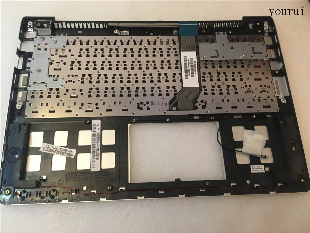 YOURUI For ASUS S400 S400C S400CA Notebook C cover with keyboard silver view 3
