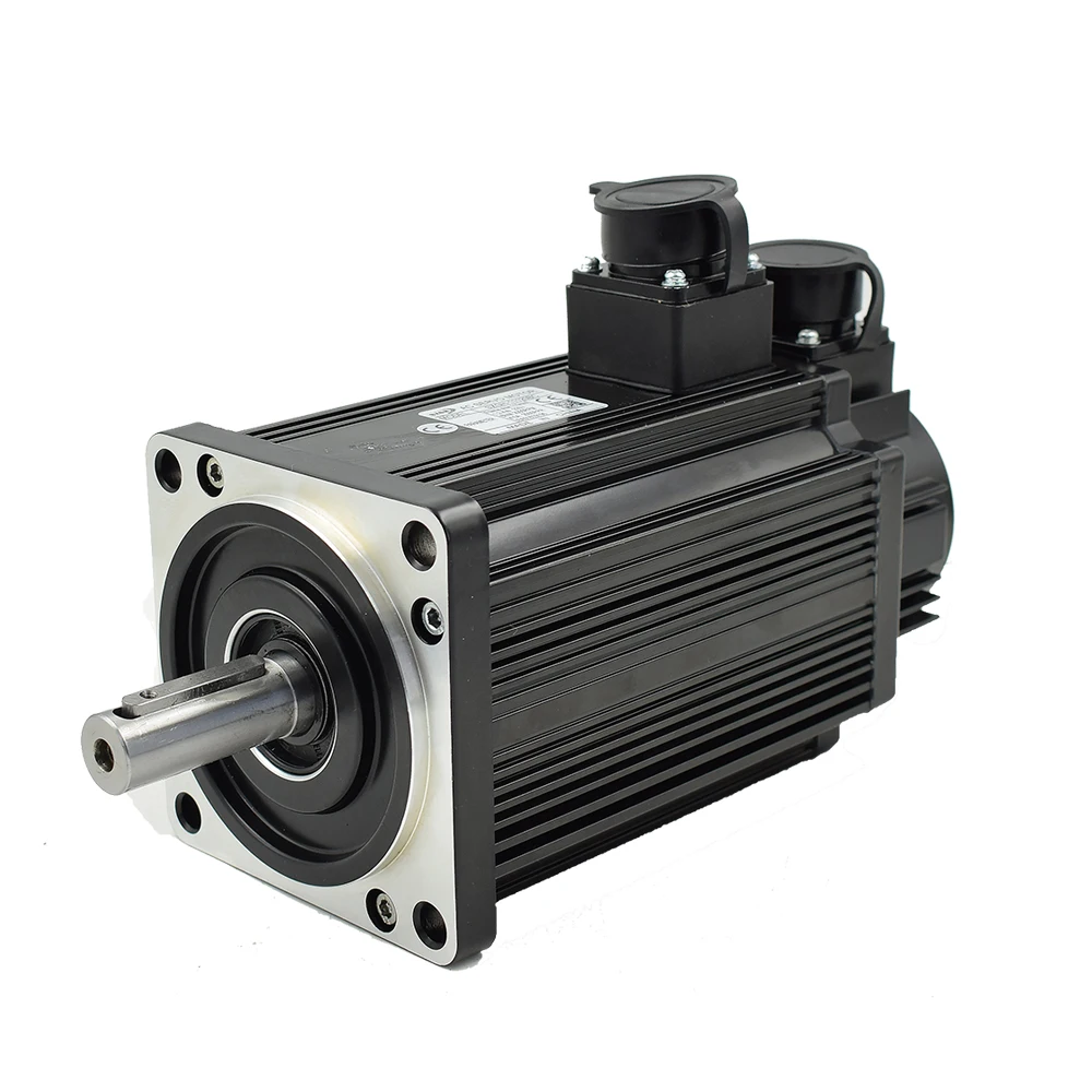 GH 220V 1.5KW AC Servo motor 1500W,5NM,3000RPM servomotor Single-Phase and Matched Driver