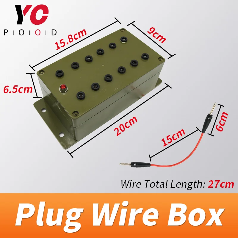 Plug Wire Box Escape Room Connect Wires Prop Room Escape Game mechanism Escape Room system