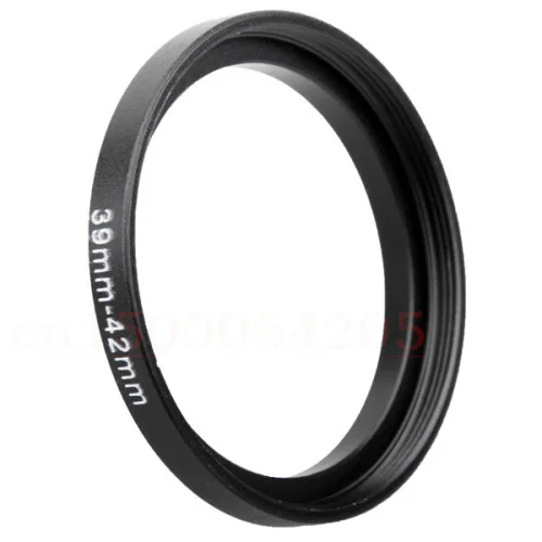 2PCS 39-42 mm BLACK Aluminum selling 39mm-42mm 39 to 42 Step Up Ring Lens Filter Adapter