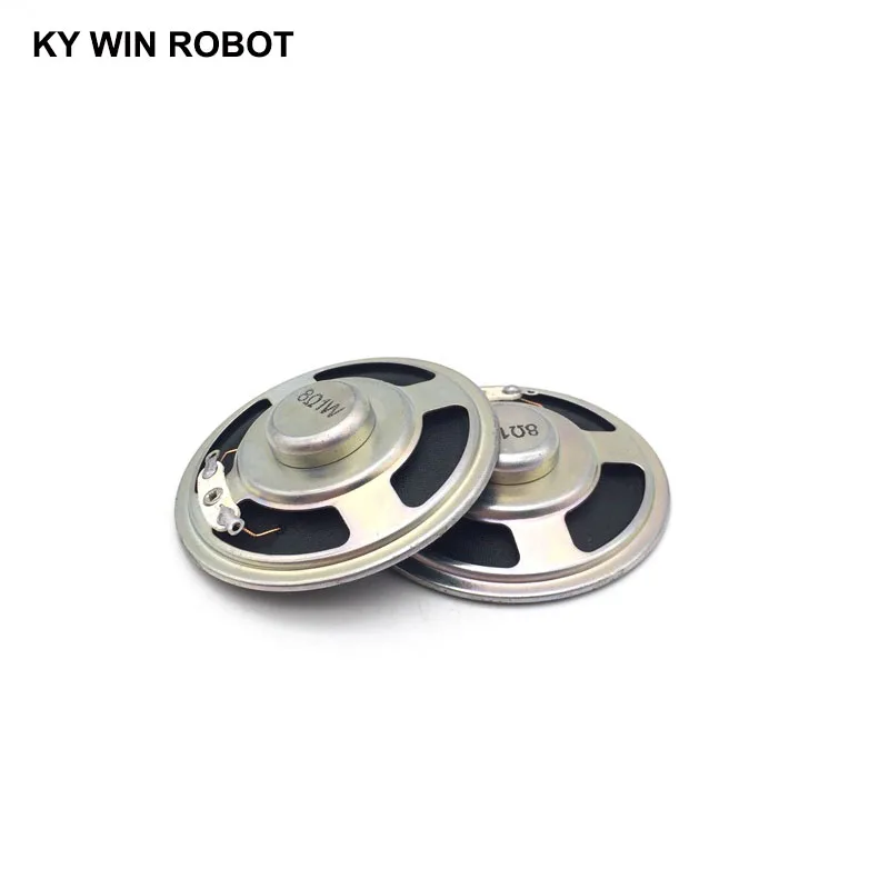 2pcs/lot New Ultra-thin speaker 8 ohms 1 watt 1W 8R speaker Diameter 57MM 5.7CM thickness 12.7MM
