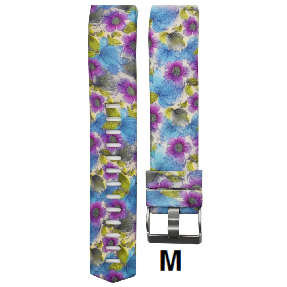 Оригинальный сменный силиконовый мягкий силиконовый ремешок ZUCZUG для наручных часов с рисунком