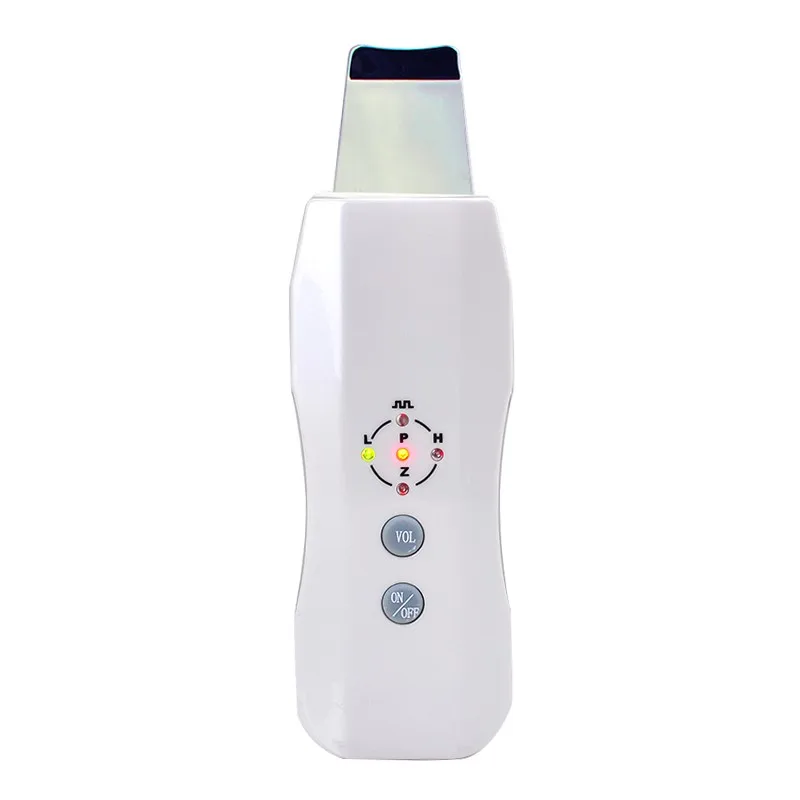 Rechargeable HOT Sale Portable Skin Scrubber Ion Ultrasonic Massager Ultrasound Facial Peeling Cleaner 110V-220V For Any country